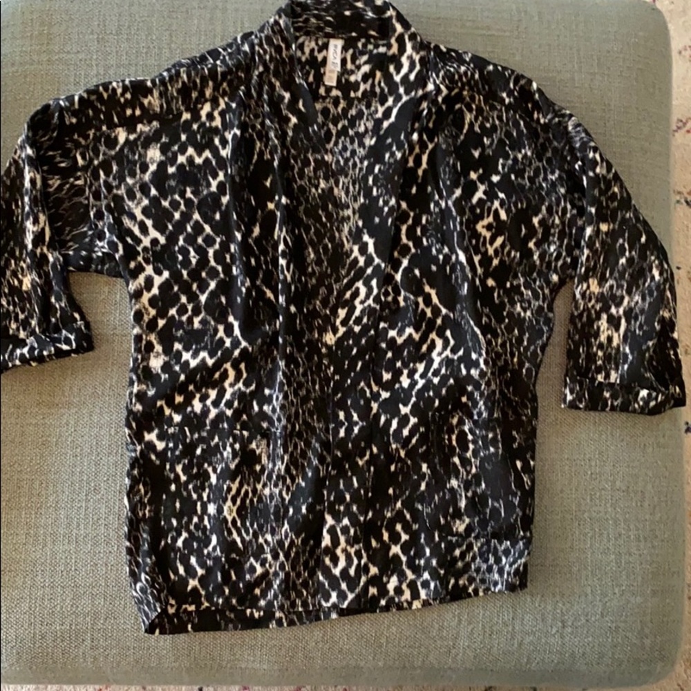 Oversized RVCA kimono style jacket